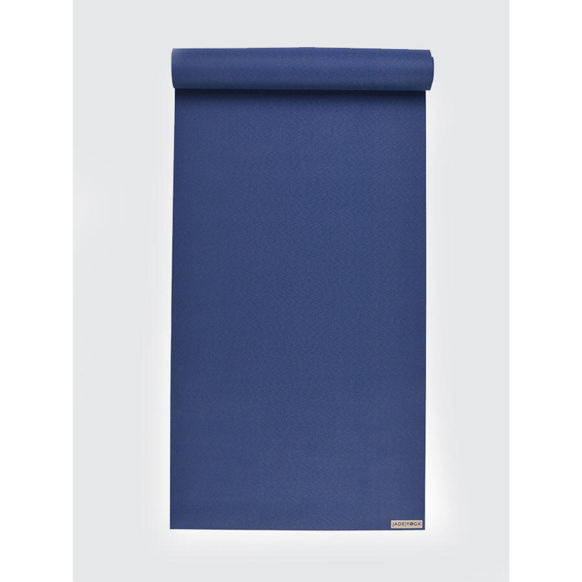 Jade Yoga Harmony 74 Inch Yoga Mat 5mm - Midnight Blue 1/3