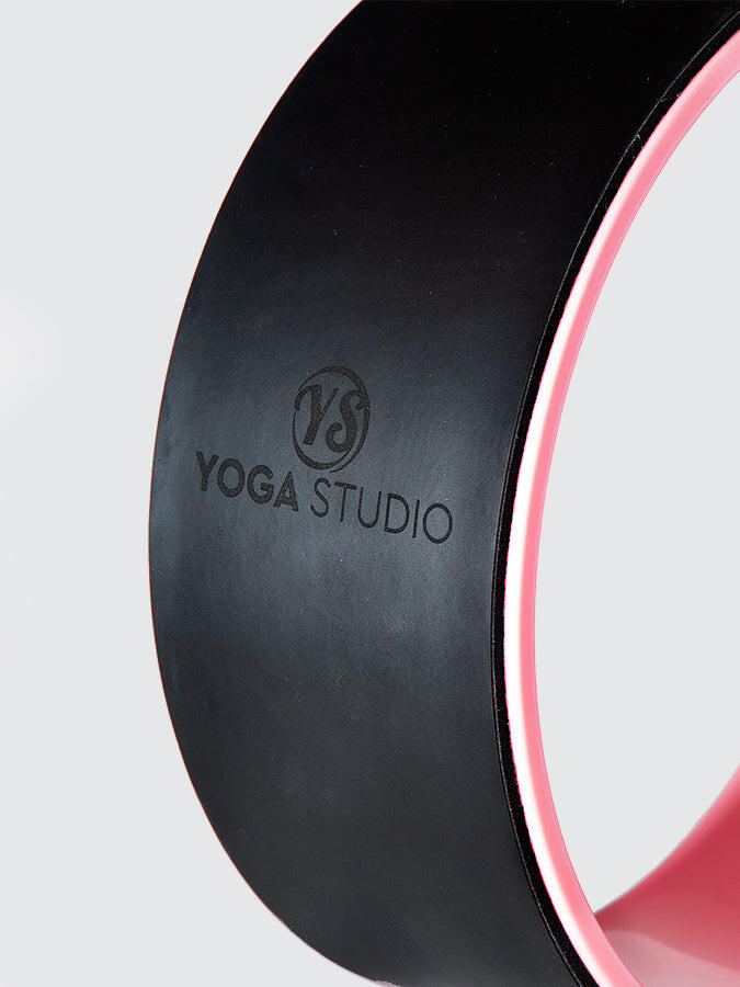 Yoga Studio Grip PU Yoga Wheel - Light Pink 2/2