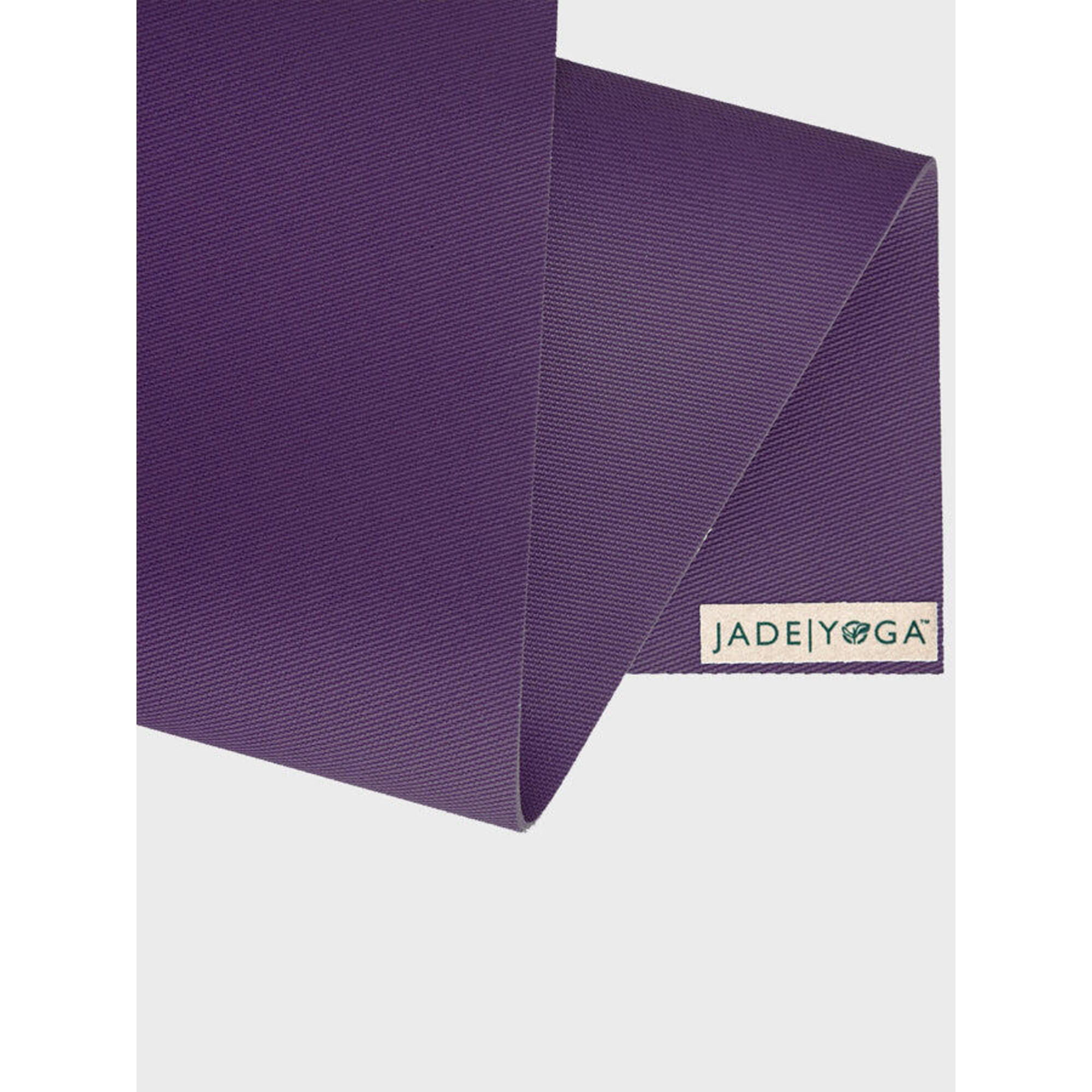 Jade Yoga Harmony 68 Inch Yoga Mat 5mm - Purple 1/1