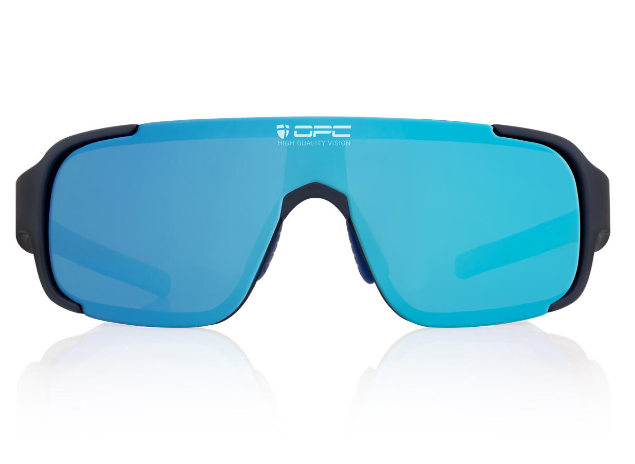 Okulary przeciwsłoneczne ALL ROUND JET I Matt Navy Blue/ Blue REVO + ETUI 2/4