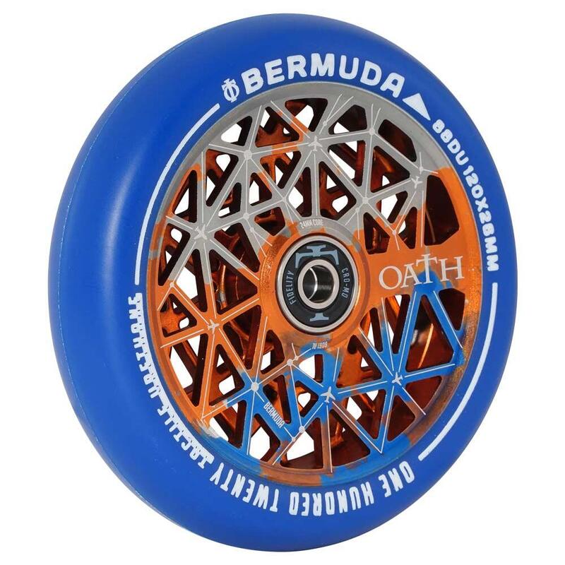 Bermuda 120mm Wielen - Oranje/Blauw/Titanium