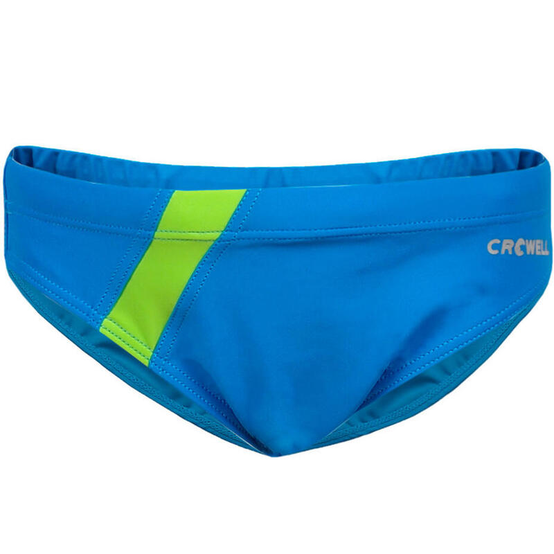 Kąpielówki pływackie dla chłopca Crowell  Oscar niebiesko-zielone