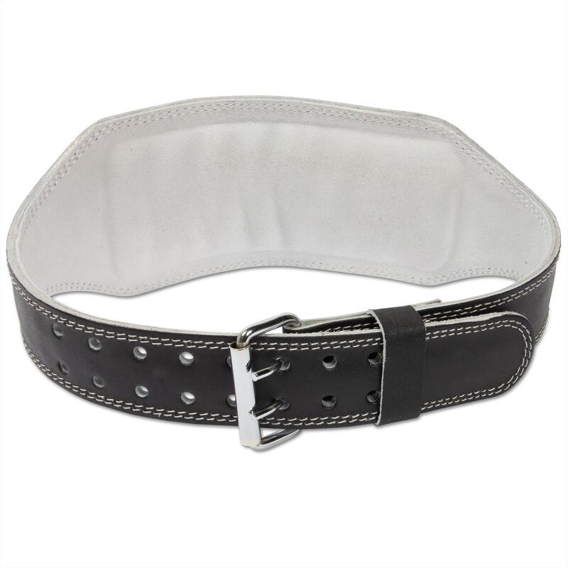 Ceinture de fitness lombaire en cuir lombaire - 6 Inch