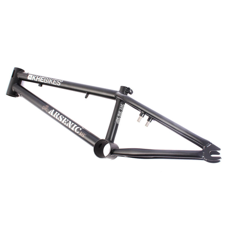 BMX RAHMEN ARSENIC 18" SCHWARZ STAHL KHEBIKES