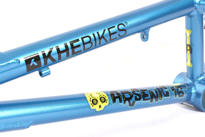 BMX RAHMEN ARSENIC 16" BLAU ALUMINIUM KHEBIKES