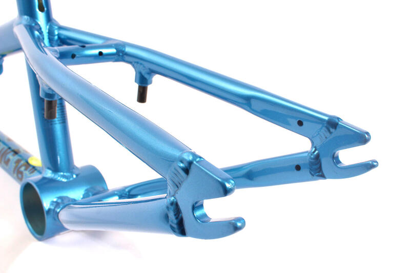 BMX FRAME ARSENIC 16" BLAUW ALUMINIUM KHEBIKES