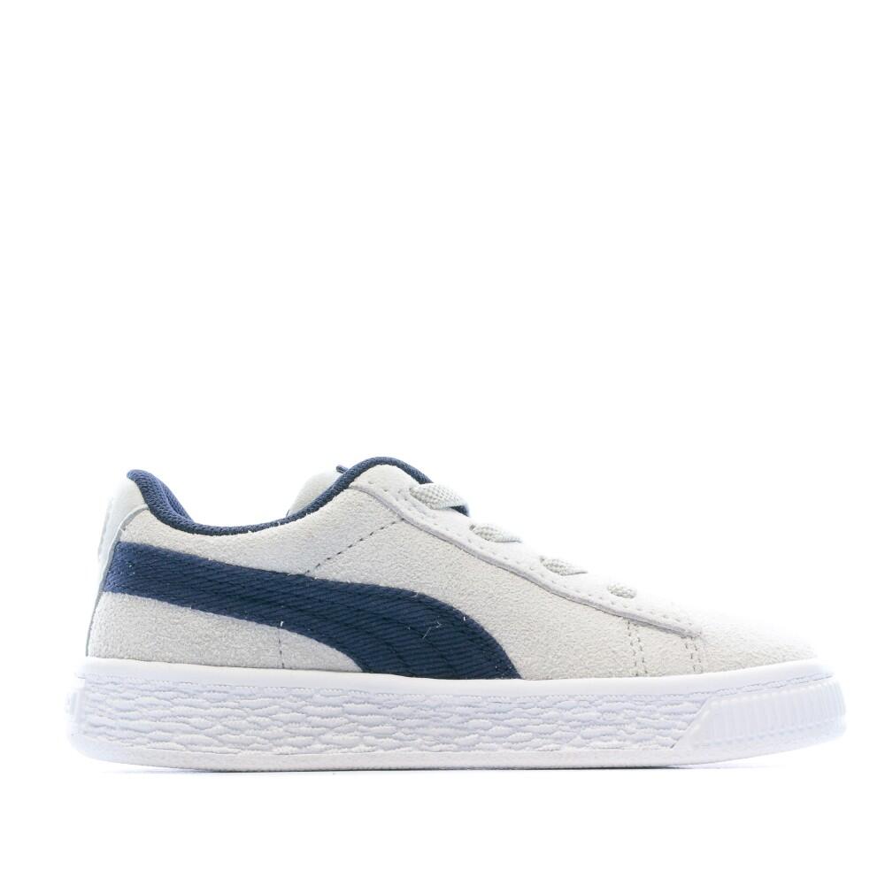 Baskets Gris Garçon Puma SUEDE Classic 2/5