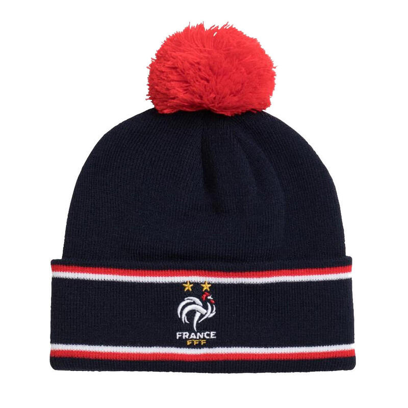 Bonnet Equipe de France Marine Enfant FFF