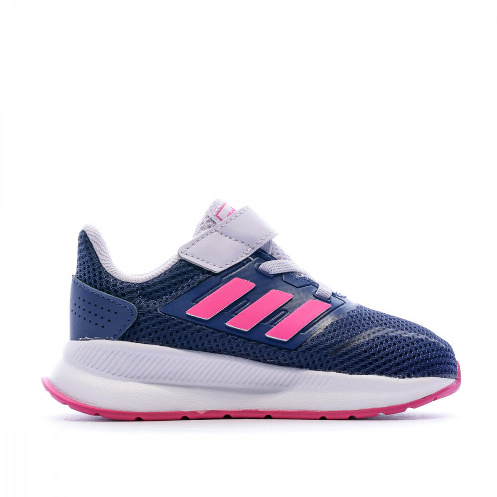 Baskets marine/rose bébé Adidas RUNFALCON 2/5