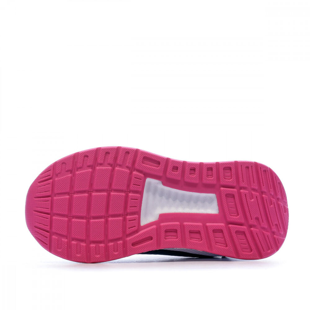 Baskets marine/rose bébé Adidas RUNFALCON 5/5
