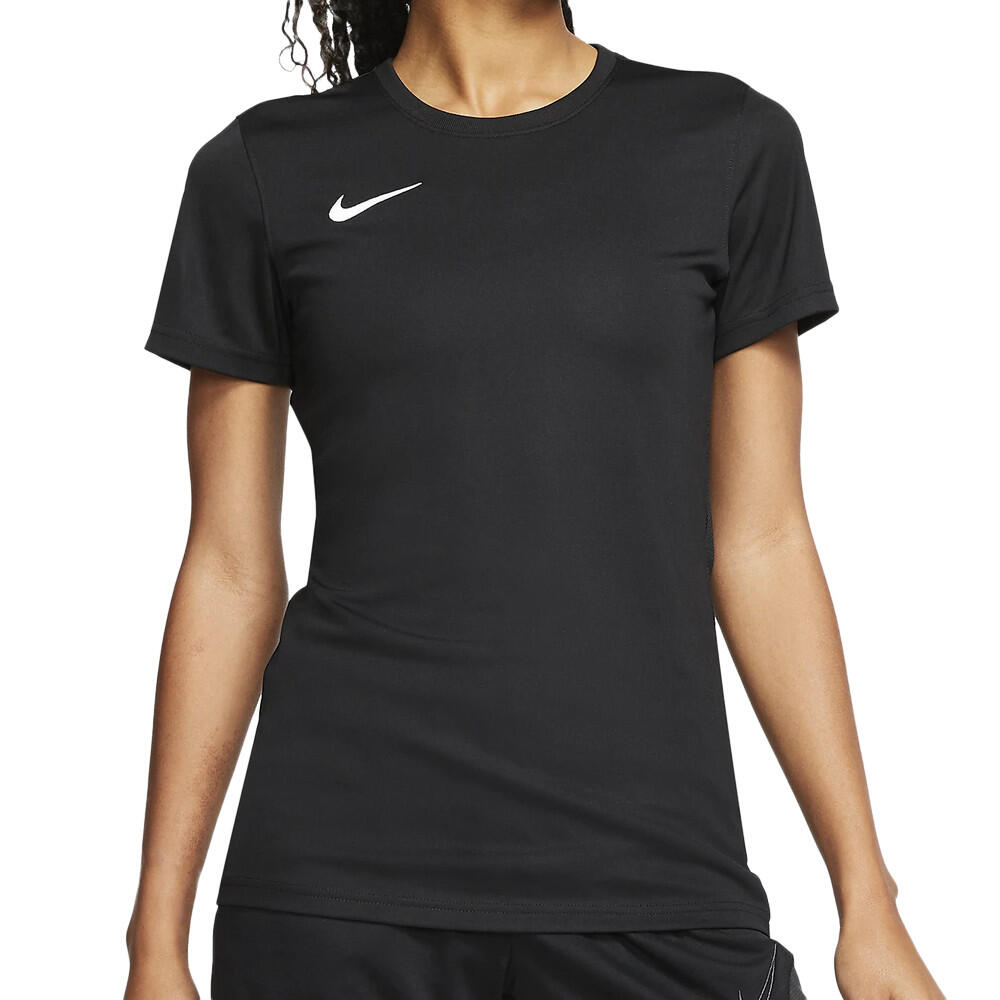 Nike - Maillot Noir Femme Nike Dry Park Vii - Maillot Manches Courtes - Noir - 44 L - Decathlon