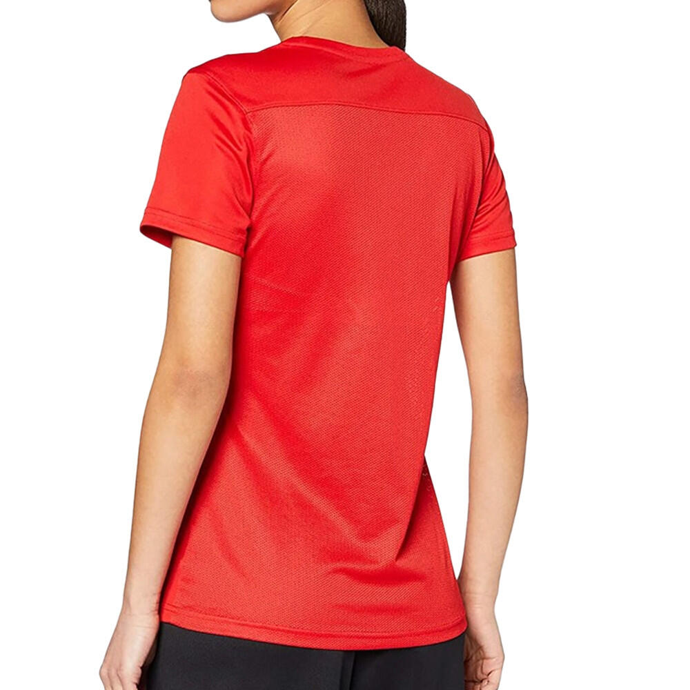 T-shirt da calcio donna nike rosso 2/3