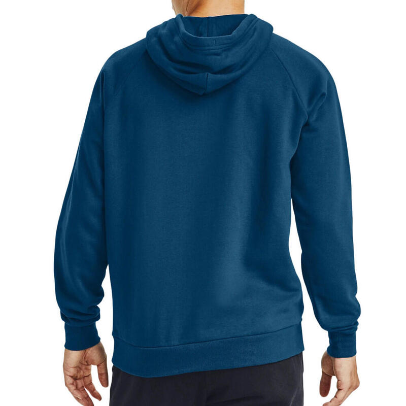 Sweat bleu homme Under Armour Rival Fleece Hoodie