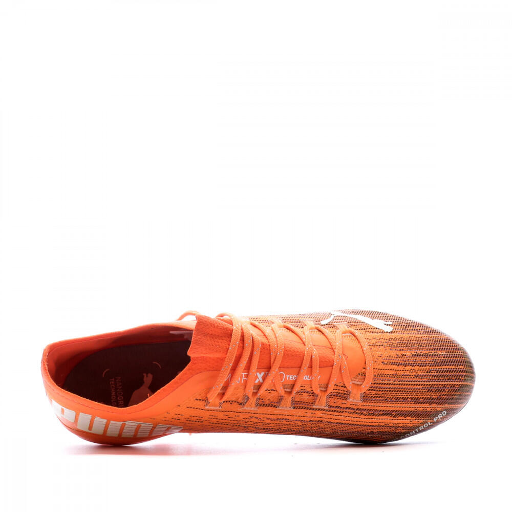 Puma Ultra 1.1 FG/AG Orange Mens Football Boots 4/5