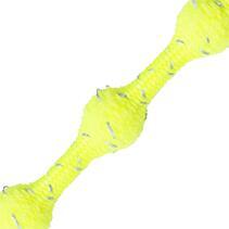 Caterpy Unisex No Tie Run Shoelaces (Reflective) - Electric Yellow