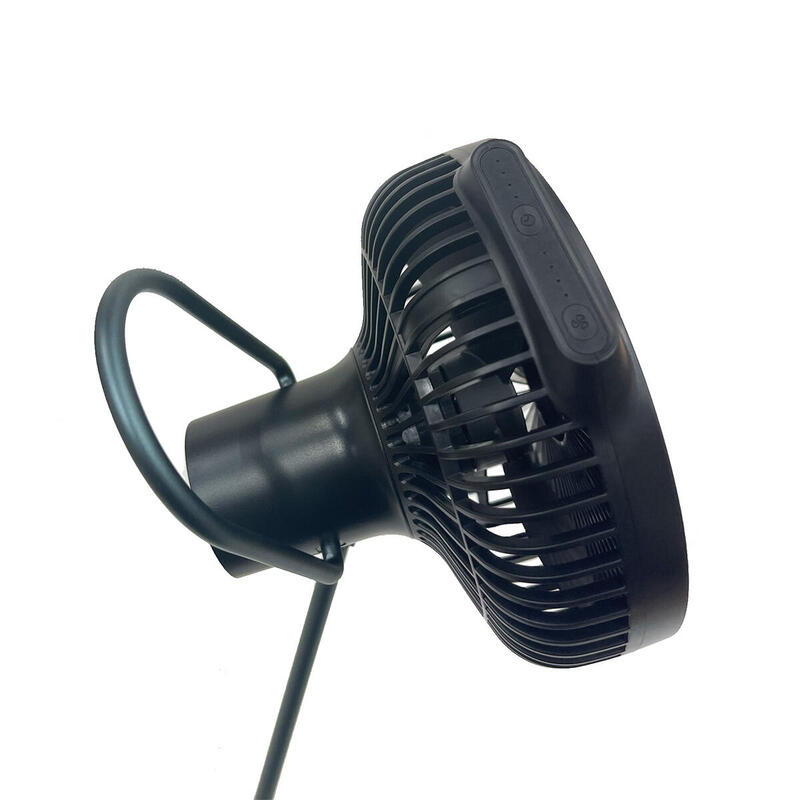 Fan V600+ 無線充電式露營風扇 - 黑色