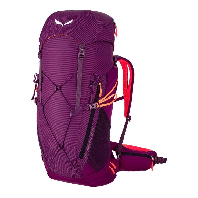 Alp Trainer Women's Hiking Backpack 30+3L  - Dark Purple Uni