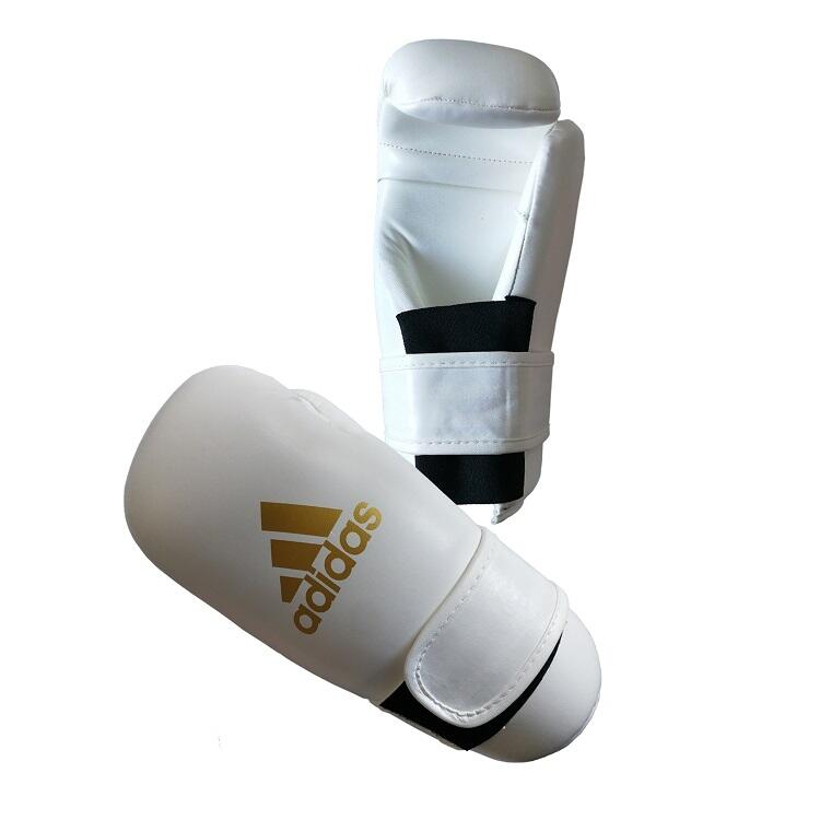 Guantes de Semi Contacto - Guantes de Boxeo - Blanco / Dorado