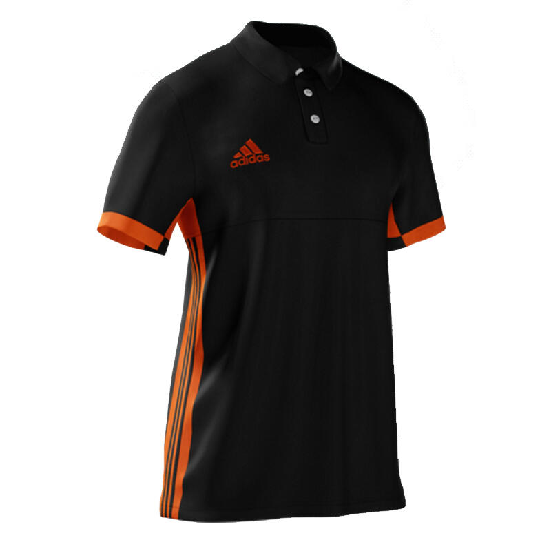 adidas T16 MiTeam Polo Men Zwart/Oranje