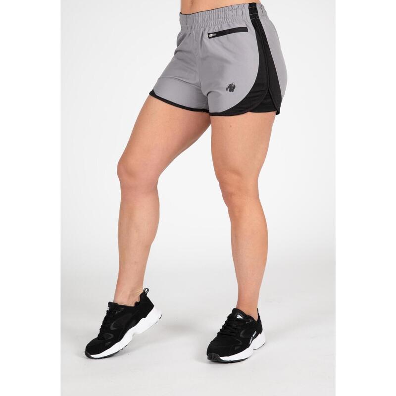 Spodenki fitness damskie Gorilla Wear Alice Shorts szare