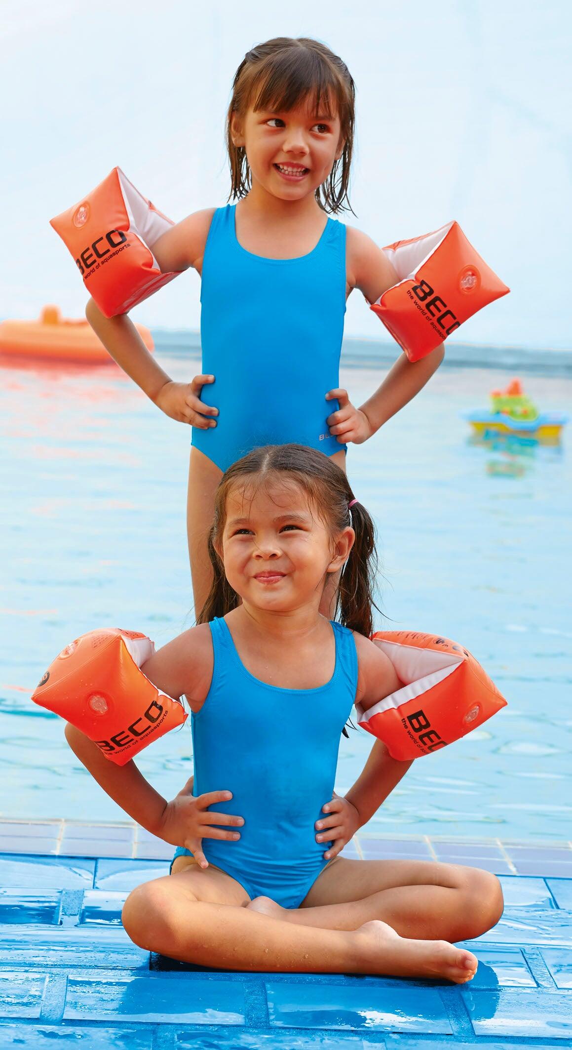 BECO Swimming Arm Bands for Babies (0 - 2yrs) - Orange 3/3