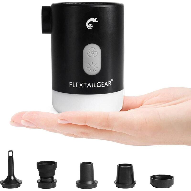 Flextail Gear Max Pump 2 Pro Luchtbedpomp met lantaarn - Wit
