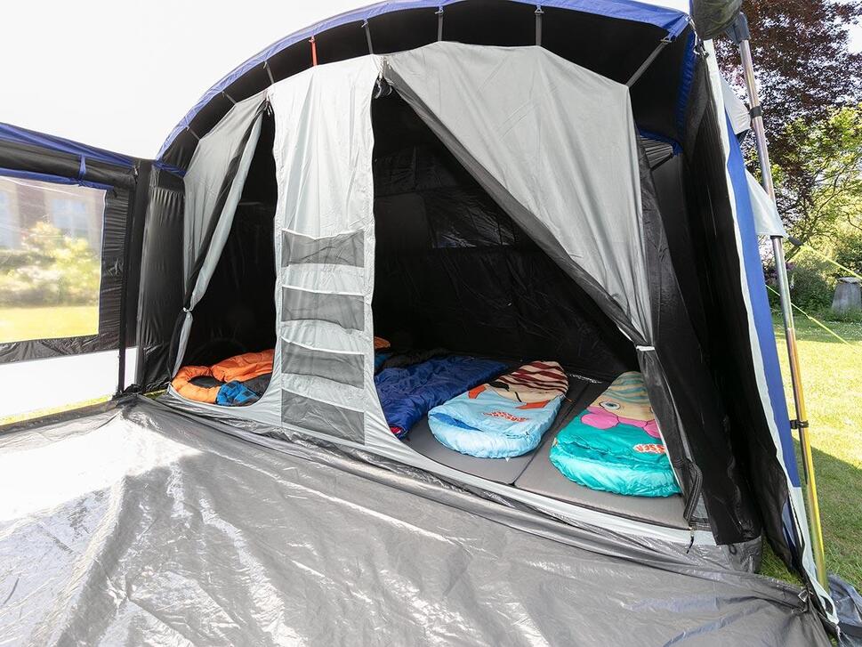 Namiot kempingowy kopułowy Nimbus 12 Sleeper, 12-osobowy, 3 ciemne sypialnie