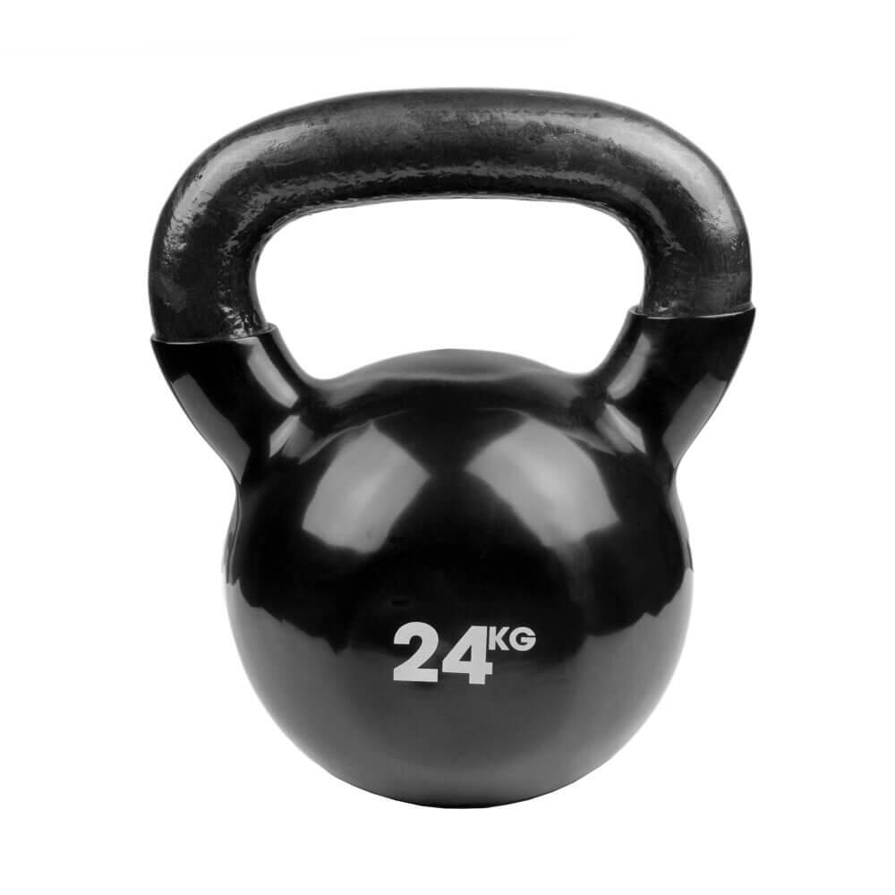 Fitness Mad 24kg Kettlebell Weight Black 1/2