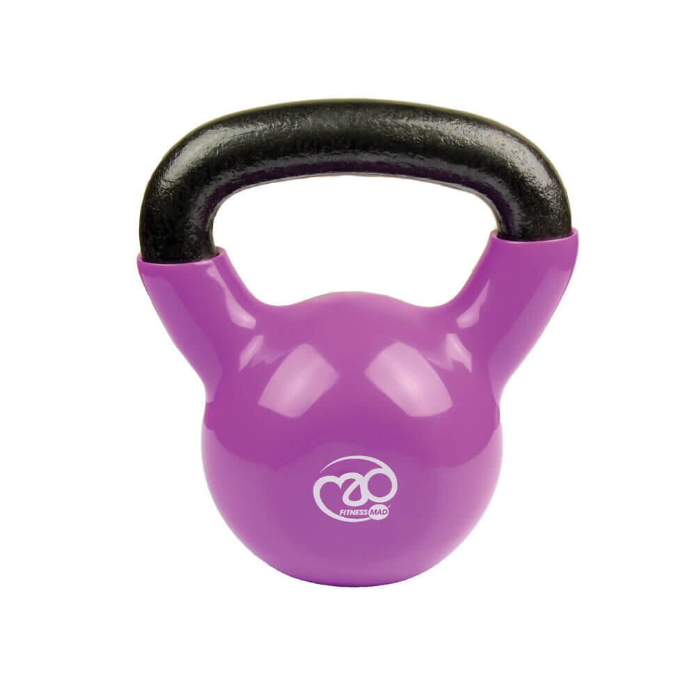 Fitness Mad 8kg Kettlebell Weight Purple 2/2