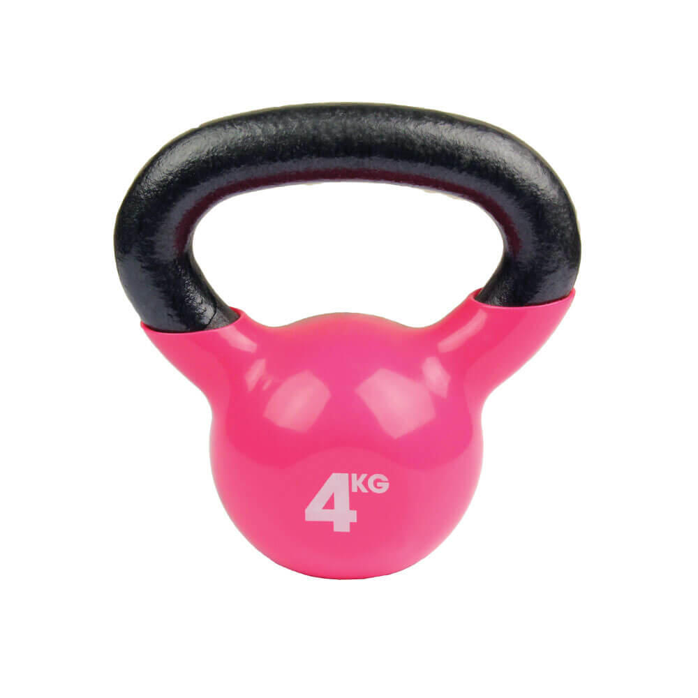 FITNESS-MAD Fitness Mad 4kg Kettlebell Weight Pink