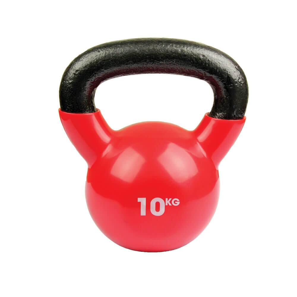 Fitness Mad 10kg Kettlebell Weight Red 1/2