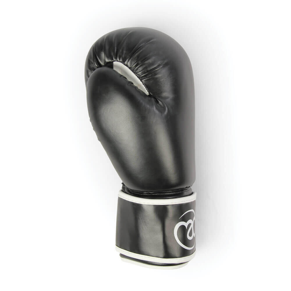 Fitness Mad Boxing Sparring Gloves - Black/White 4/5