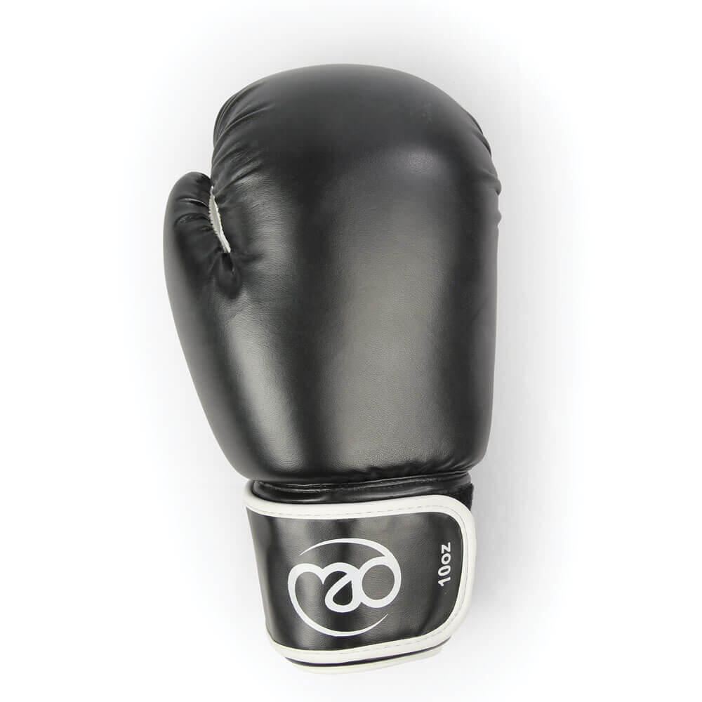 Fitness Mad Boxing Sparring Gloves - Black/White 3/5