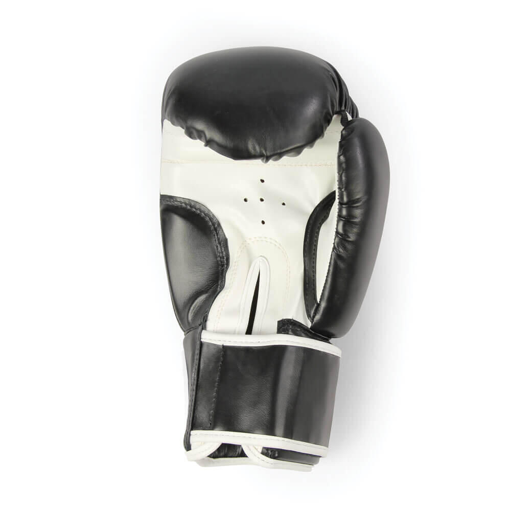 Fitness Mad Boxing Sparring Gloves - Black/White 2/5