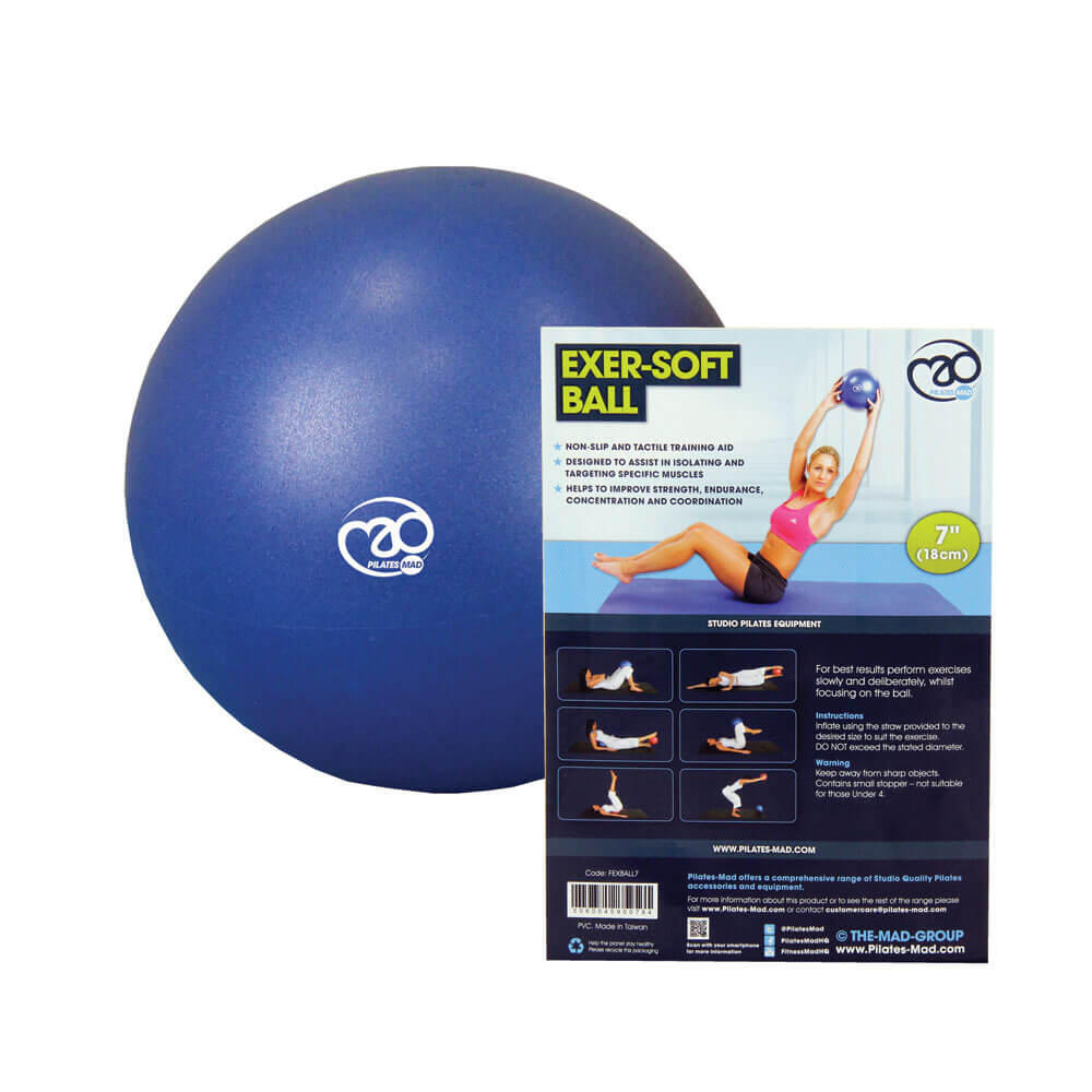 Fitness Mad 7 Inch Exer-Soft Training Ball 1/2