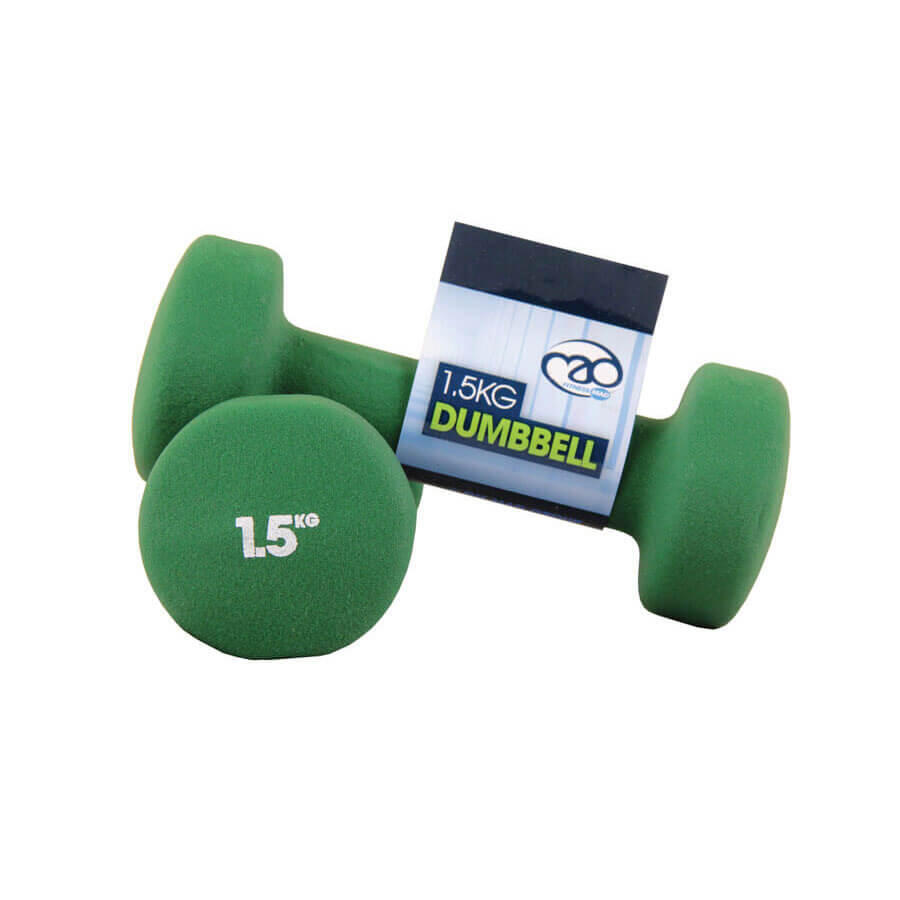 FITNESS-MAD Fitness Mad Neoprene Dumbbell Weights 1.5kg