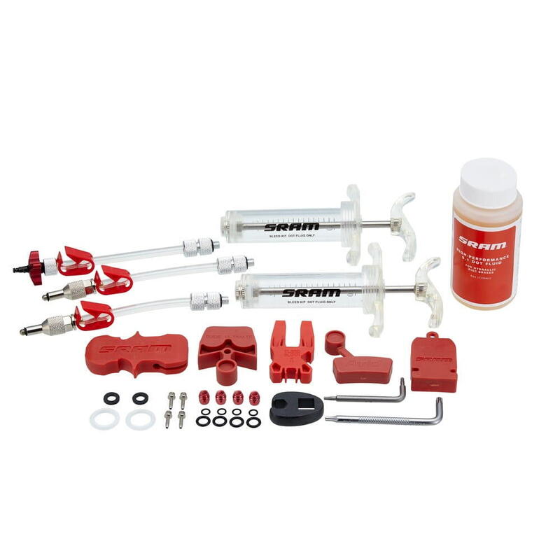 Kit de purga profesional con líquido de frenos DOT 5.1