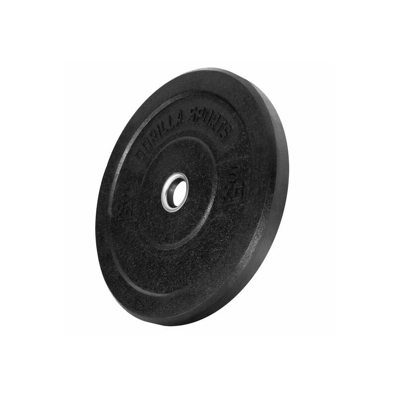 Bumper Plate - Halterschijf - 5 kg - Rubber - 50 mm