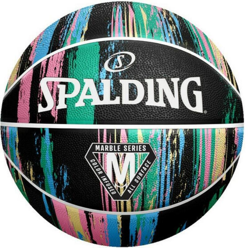 Balón de Baloncesto Spalding Marble Series Pastel sz5
