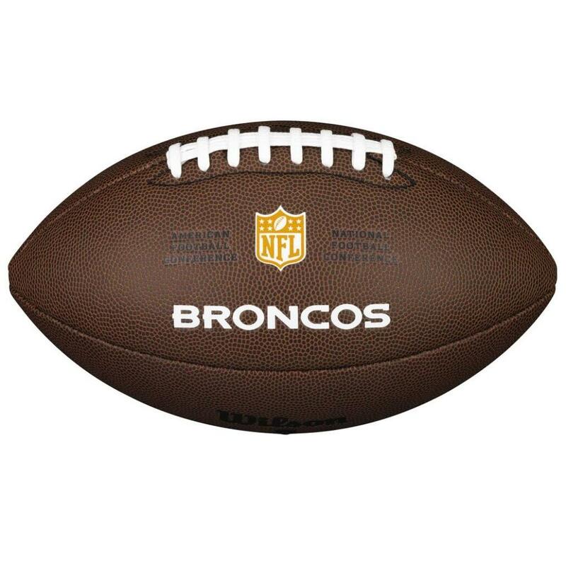 Ballon de Football Américain Wilson des Denver Broncos