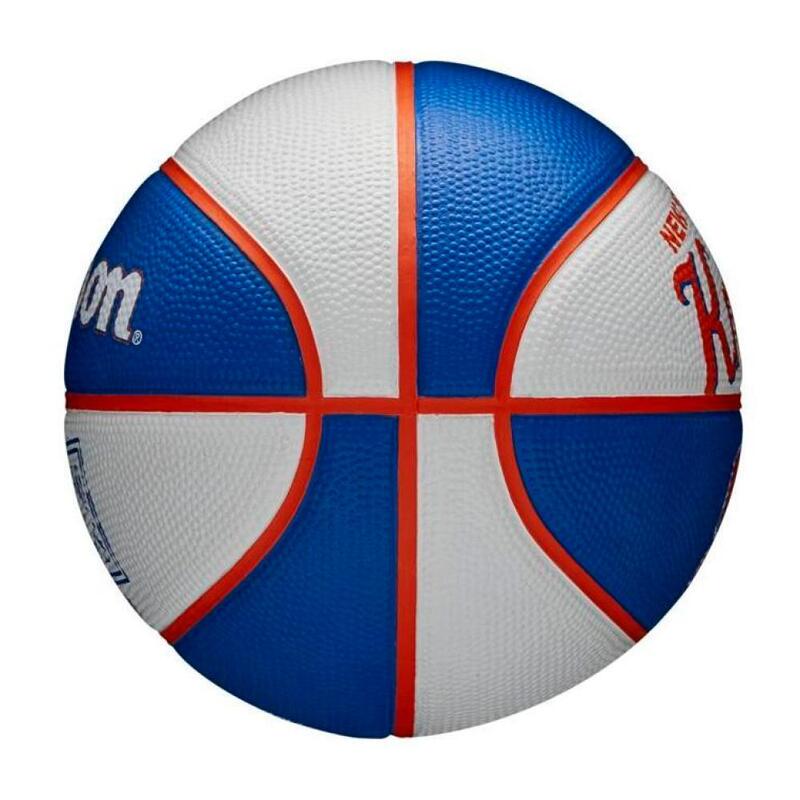 Mini bola de basquetebol Wilson Team Retro New York Knicks tamanho 3