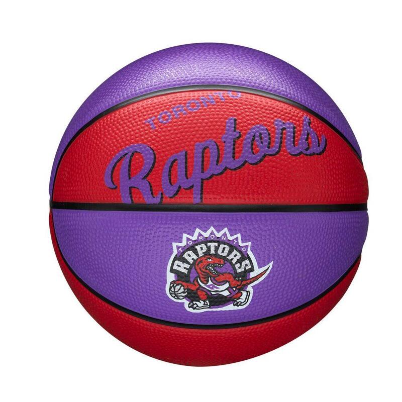 Piłka do koszykówki Wilson NBA Team Retro Toronto Raptors Mini Ball rozmiar 3