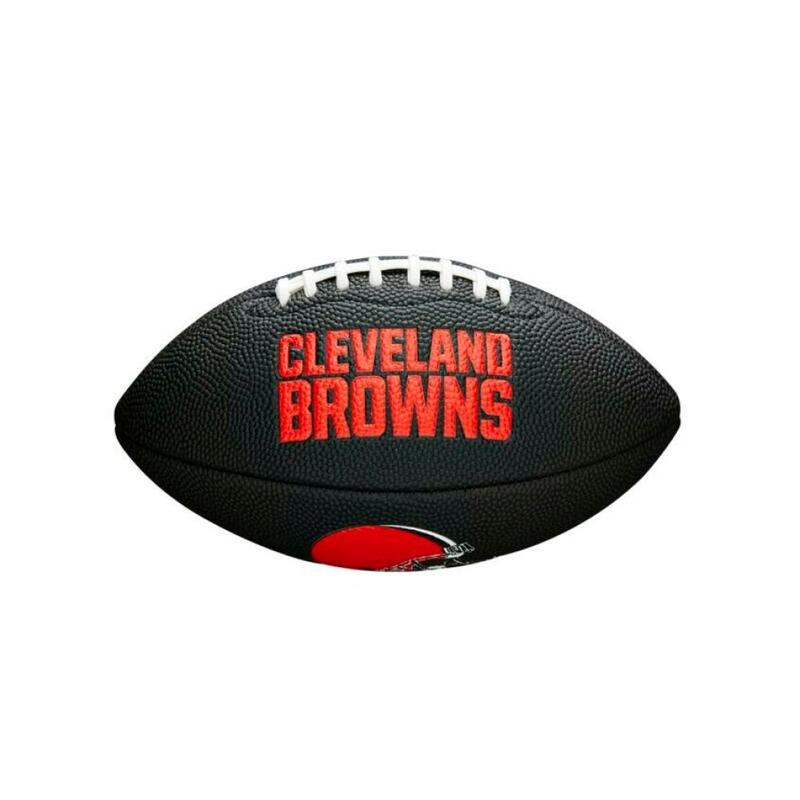 Mini Ballon de Football Américain Wilson des Cleveland Browns