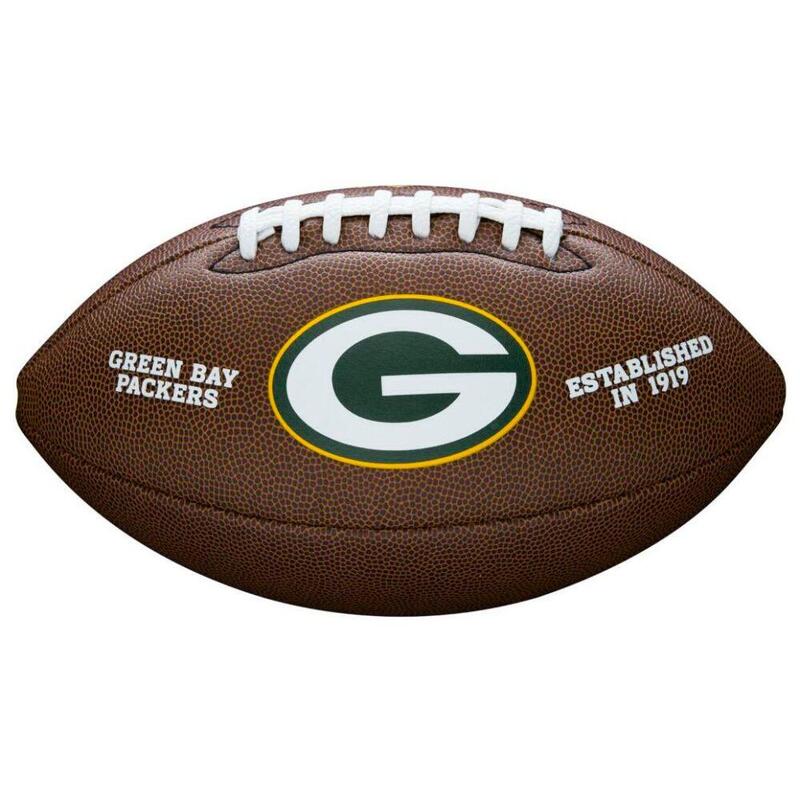 Balón fútbol de la NFL Wilson des Green Bay packers