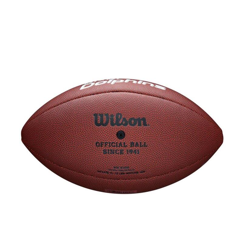 Balón fútbol de la NFL Wilson des Dolphins de Miami