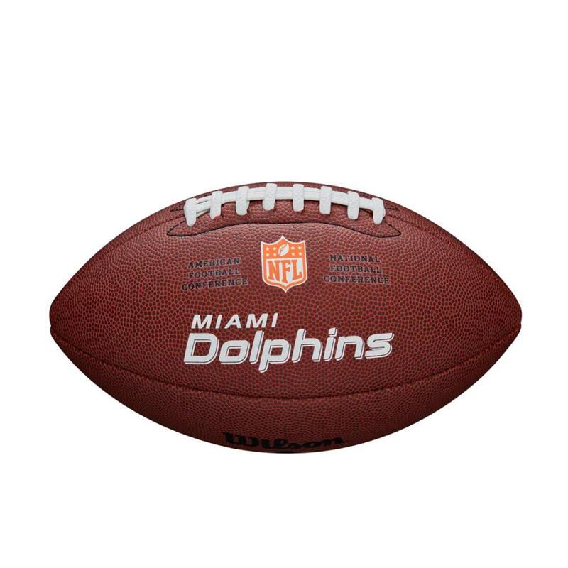 Wilson American Football-bal van de Miami Dolphins