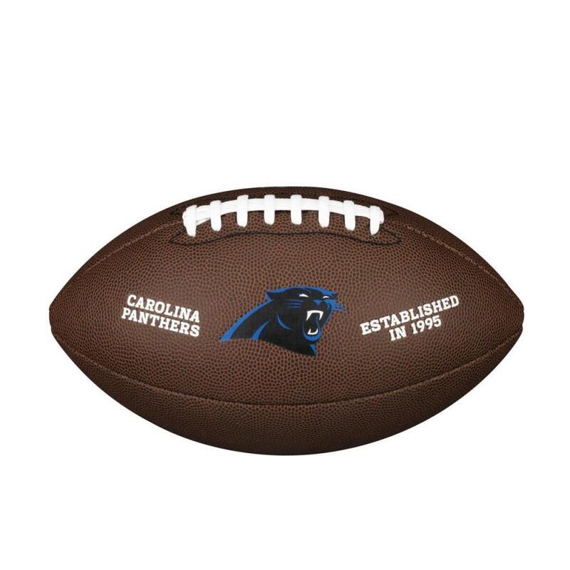 Amerikai futball labda Wilson NFL Team Logo Carolina Panthers Ball, 9-es méret