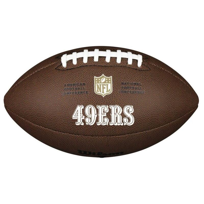 Balón fútbol de la NFL Wilson des 49ers de San Francisco