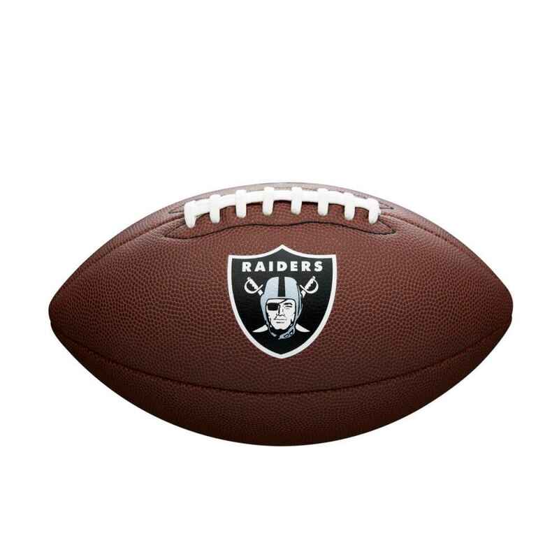 Wilson American Football-Ball der Las Vegas Raiders
