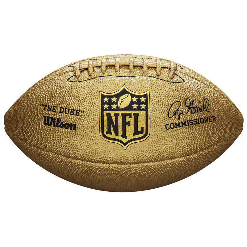 palla da calcio NFL Wilson DUKE GOLD